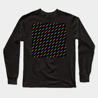 Power | #POWER | Hashtag Pattern Long Sleeve T-Shirt